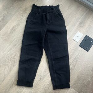 Oak and Fort Black Jeans Size Small